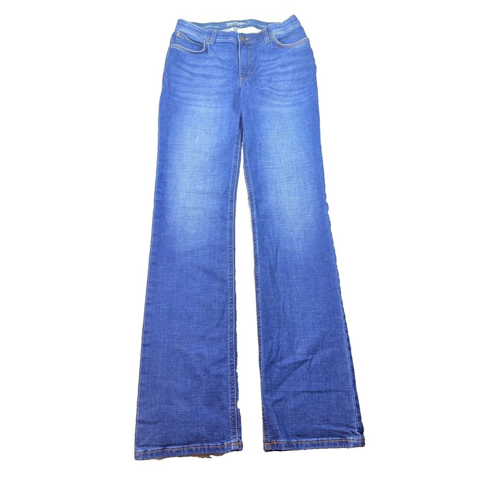Wrangler Women’s Willow Ultimate Riding Jeans Medium Wash Bootcut Size 11x38 - Picture 3 of 10